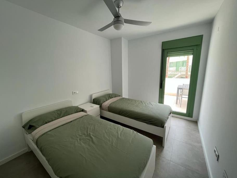 Magnifico Apartamento Nuevo En 1ª Linea De Playa Mojacar Bagian luar foto
