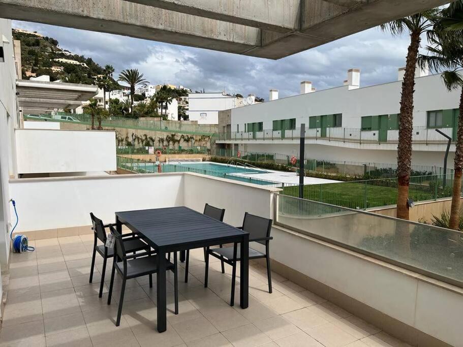 Magnifico Apartamento Nuevo En 1ª Linea De Playa Mojacar Bagian luar foto